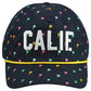 American Needle California Calif. USA State Palm Trees Cord Snapback Hat Cap