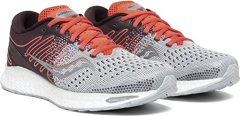 Saucony महिलाओं के फ्रीडम 3 रनिंग शूज़ ग्रे साइज़ 5 B(M) US