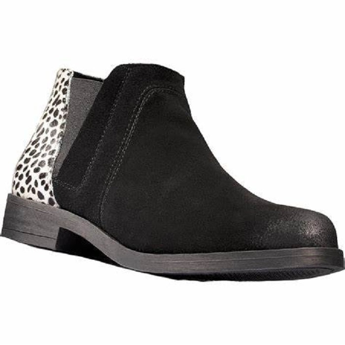 Clarks Women's Demi 2 Beat Boots Snow Leopard Size 11 B(M) US
