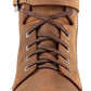 Clarks Women's Orinoco 2 Lace Leather Boots Brown Snuff