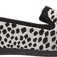Clarks Women's Carly Dream Loafer Flat White/Black Interest Knit