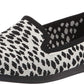 Clarks Women's Carly Dream Loafer Flat White/Black Interest Knit