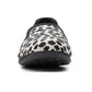 Clarks Women's Carly Dream Loafer Flat White/Black Interest Knit