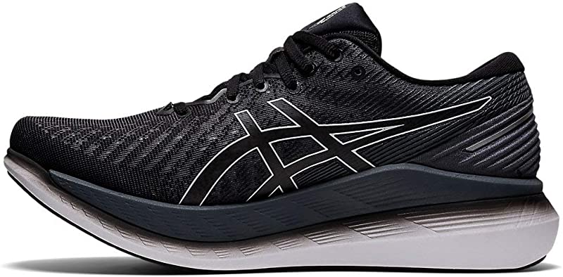 ASICS पुरुषों के ग्लाइडराइड 2 रनिंग शूज़ ब्लैक/कैरियर ग्रे