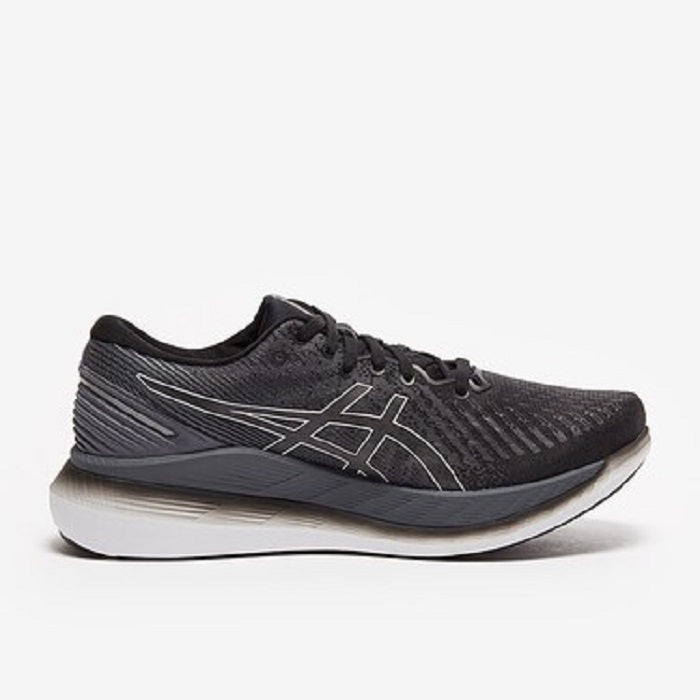 ASICS पुरुषों के ग्लाइडराइड 2 रनिंग शूज़ ब्लैक/कैरियर ग्रे