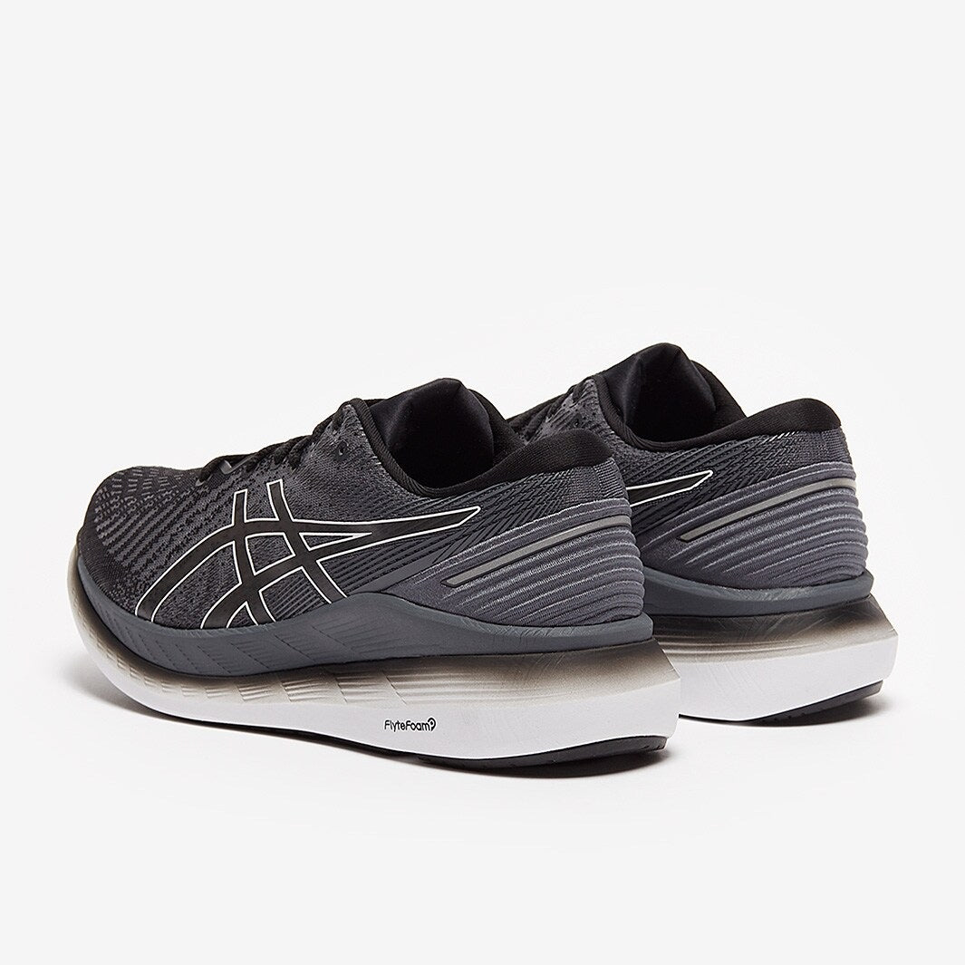 ASICS पुरुषों के ग्लाइडराइड 2 रनिंग शूज़ ब्लैक/कैरियर ग्रे