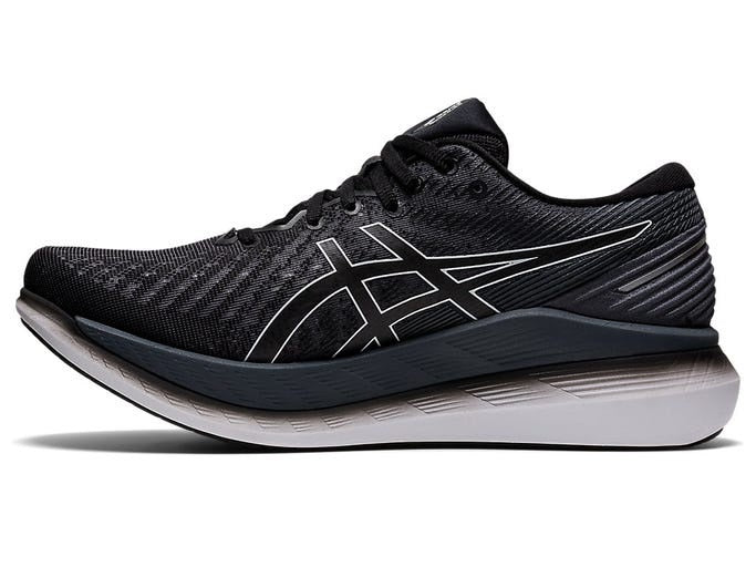 ASICS पुरुषों के ग्लाइडराइड 2 रनिंग शूज़ काला/कैरियर ग्रे साइज़ 12.5 D(M) यूएस
