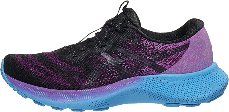 ASICS महिलाओं के जेल-निम्बस लाइट 2 रनिंग शूज़ डिजिटल ग्रेप/ब्लैक