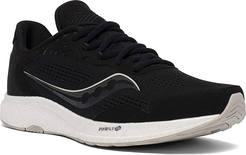 Saucony पुरुषों के फ्रीडम 4 रनिंग शूज़ ब्लैक/स्टोन