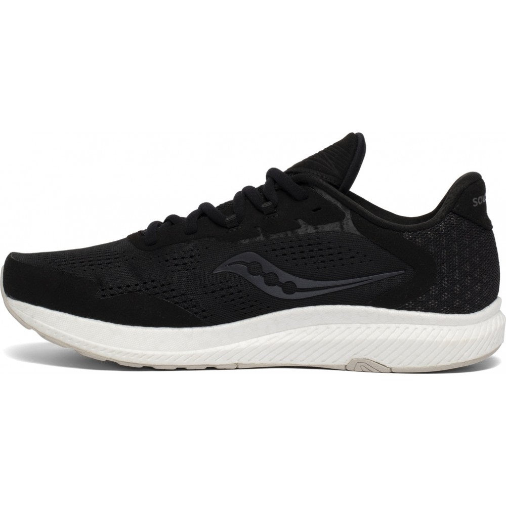 Saucony पुरुषों के फ्रीडम 4 रनिंग शूज़ ब्लैक/स्टोन