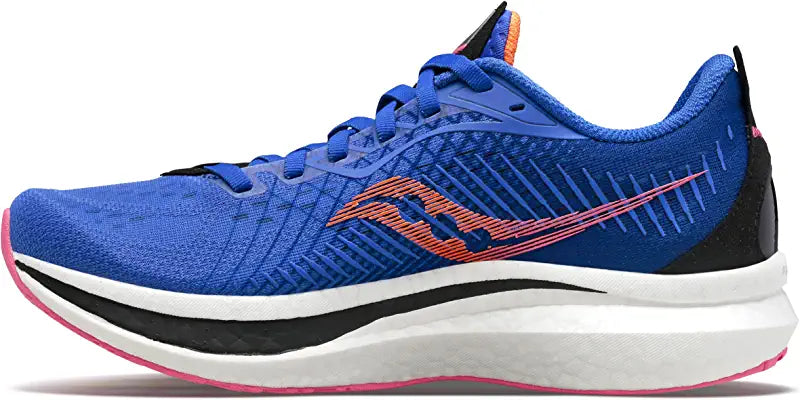 Saucony महिलाओं के एंडोर्फिन स्पीड 2 रनिंग शूज़ नीला साइज़ 6 B(M) US