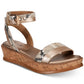 Lucca Lane Womens Karel Fabric Open Toe Casual Ankle Strap Sandals