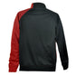 NBA Miami Heat Unk Horizontal Stripe Track Jacket Mens Red Adult Sweater