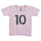 MLS Inter Miami Lionel Messi #10 Pink Toddler Kids Soccer Futbol Tshirt Tee