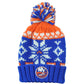 NHL American Needle New York Islanders Cuffed Winter Skully Knit Beanie Hat