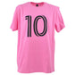 MLS Sports Inter Miami Lionel Messi #10 Adult Soccer Futbol Men Tshirt Tee