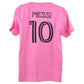 MLS Sports Inter Miami Lionel Messi #10 Adult Soccer Futbol Men Tshirt Tee