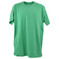 Wright Ditson Plain Blank Green Adults Short Seeve Crew Neck Tshirt Tee