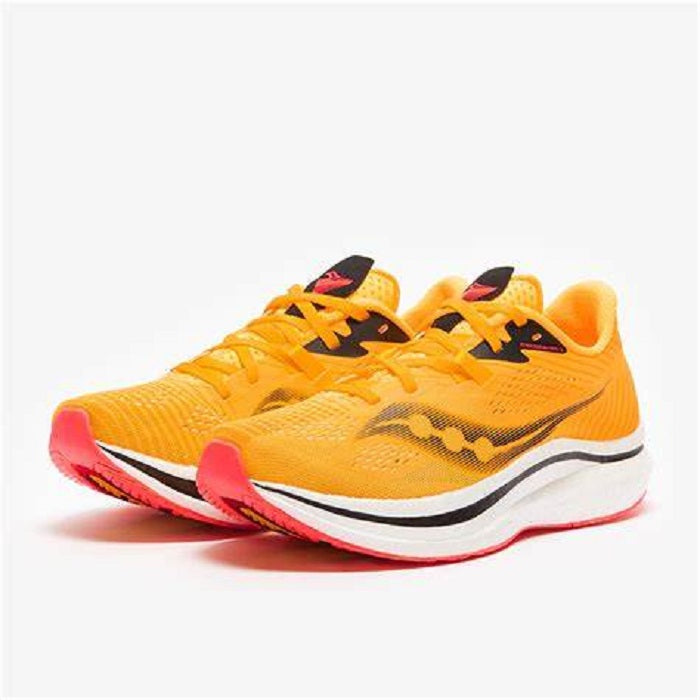 Saucony Men's Endorphin Pro 2 Running Shoes VIZIGLD/VIZIRED Size 11 D(M) US