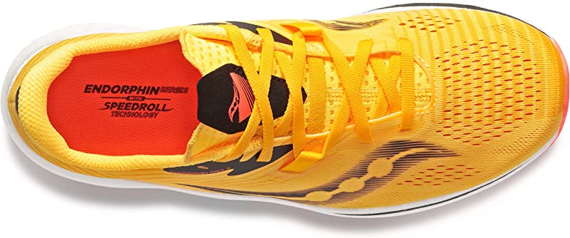 Saucony Men's Endorphin Pro 2 Running Shoes VIZIGLD/VIZIRED