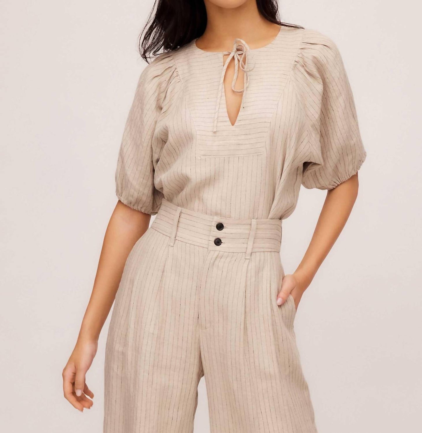 Fifteen Twenty - Imogen Poof Sleeve Top
