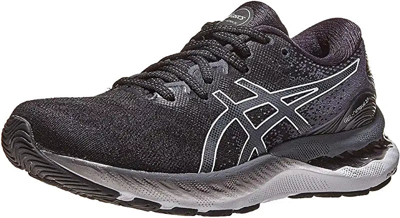 ASICS महिलाओं के जेल-निम्बस 23 रनिंग शूज़ काले, साइज़ 11 B(M) US