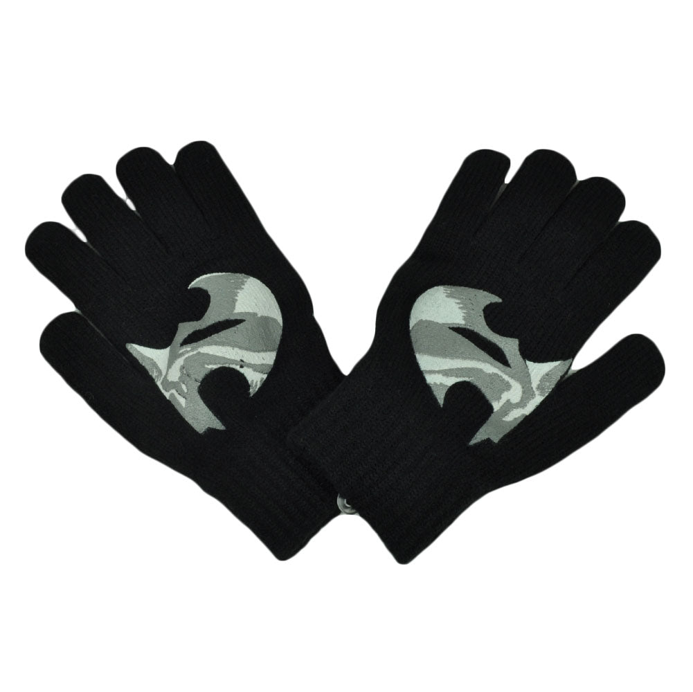 Batman Cartoon Super Hero DC Comic Books Youth Gloves Black Winter Movie Cold