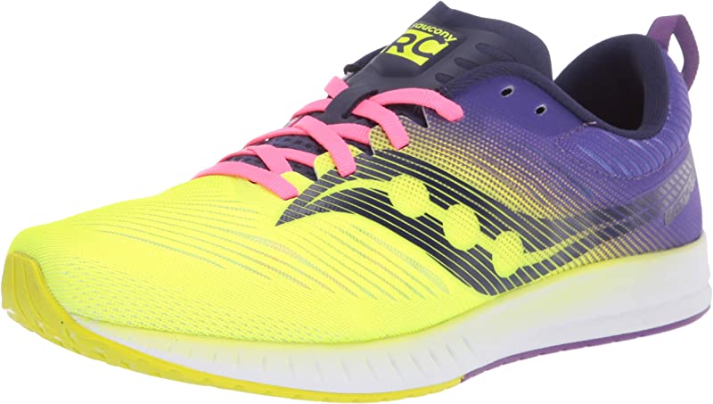 Saucony वीमेन फ़ास्टविच 9 रनिंग शूज़ सिट्रॉन साइज़ 6 B(M) US