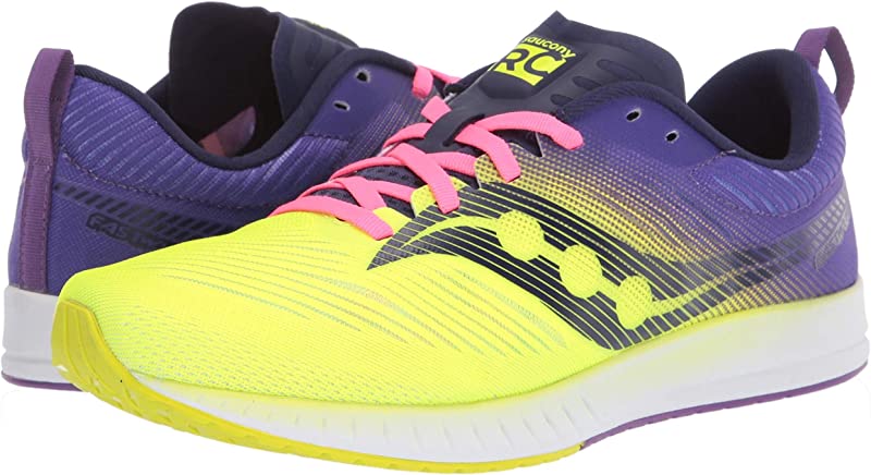 Saucony वीमेन फ़ास्टविच 9 रनिंग शूज़ सिट्रॉन साइज़ 6 B(M) US