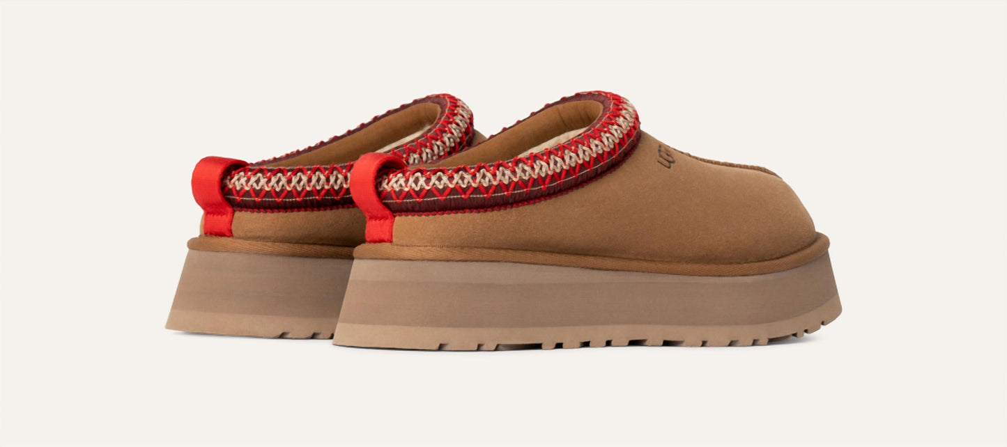Ugg - विमेन टैज़ चेस्टनट शूज़