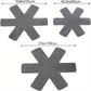 12 Piece Multi Size Felt Pot and Pan Protectors for Stacking