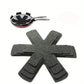 12 Piece Multi Size Felt Pot and Pan Protectors for Stacking