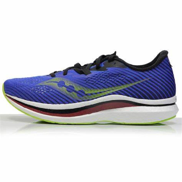 Saucony पुरुषों के एंडोर्फिन प्रो 2 रनिंग शूज़ ब्लू रेज़/एसिड साइज़ 11 D(M) US