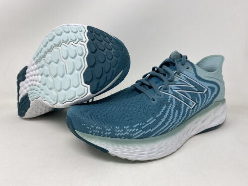 New Balance Women's 1080 V11 Running Shoes Deep Sea/Storm Blue