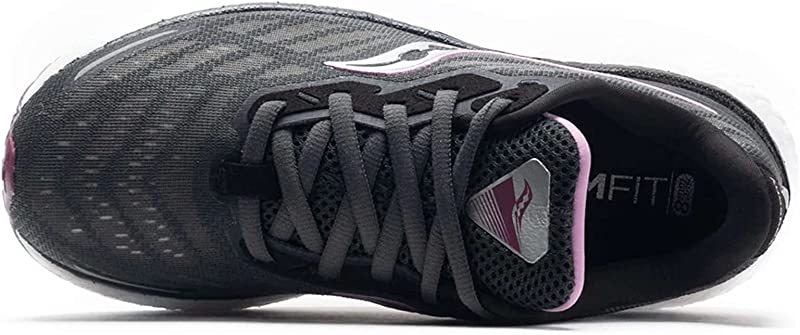Saucony महिला ट्राइंफ 19 रनिंग शूज़ शैडो/क्वार्ट्ज़