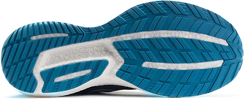 Saucony Men's Triumph 19 Running Shoes Shadow/Topaz Size 12 D(M) US