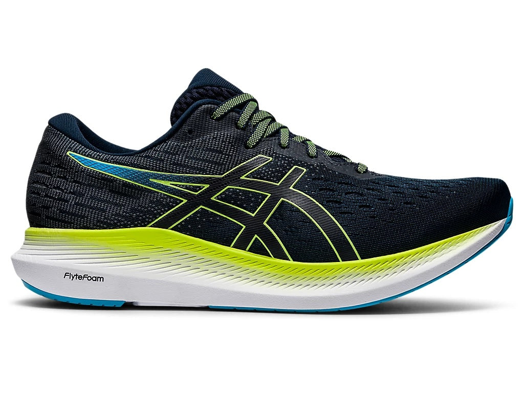 ASICS Men's Evoride 2 Running Shoes French Blue/Hazard Green