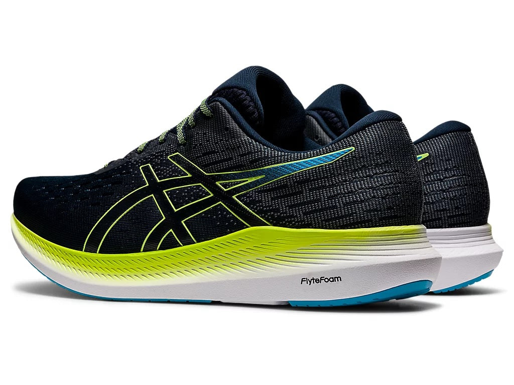 ASICS Men's Evoride 2 Running Shoes French Blue/Hazard Green