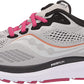 Saucony महिलाओं के लिए राइड 14 रनिंग शूज फॉग/चेरी