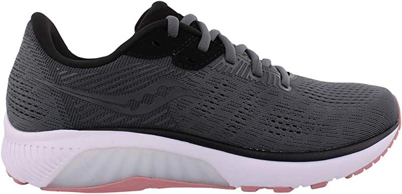 Saucony Women's Guide 14 Running Shoes Charcoal/Rose Black Size 11 B(M) Us