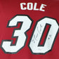 NBA Miami Heat Norris Cole Adidas Replica Jersey Signed Sz JSA #W587972