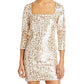 Alice and Olivia Davinia Sequined Mini Dress