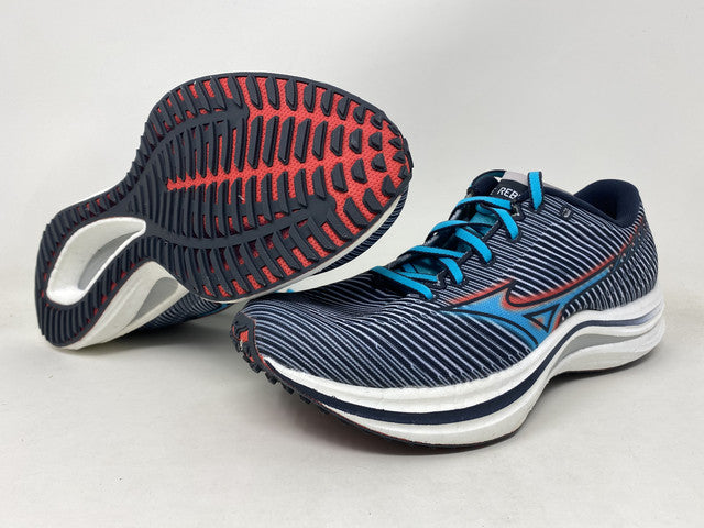 Mizuno Women's Wave Rebellion Running Shoes India Ink/Scuba Size 7 B(M) US