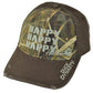 Duck Dynasty A&E Tv Series Realtree Distressed Triple Happy Camo Hat Cap