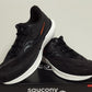 Saucony पुरुषों के Triumph 19 रनिंग शूज़ ब्लैक/व्हाइट