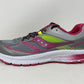 Saucony गर्ल का गाइड 10 रनिंग शूज़ ग्रे