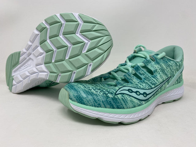 Saucony Kid'S Freedom Iso Running Shoes Aqua Blue Size 5.5 Big Kid Us
