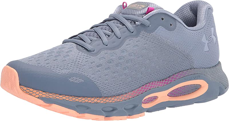 Under Armour Women's HOVR Infinite 3 Running Shoes Blue/Peach Size 11 B(M) US