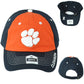 NCAA Clemson Tigers Two Colors Relaxed Curved Bill Adjustable Adults Hat Cap