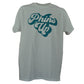 Miami Dolphins Football Phins up White Short Sleeve Adults Men Tshirt Tee 2XLarg